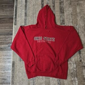Vintage Y2K Ohio State University Hoodie Sweatshirt